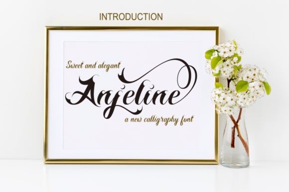 Anjeline Script Font: Elevate Your Campaign Visuals