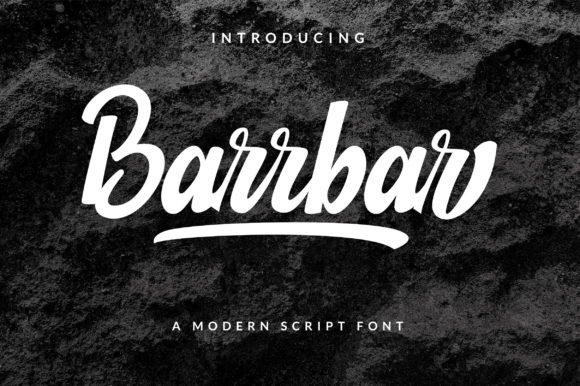 Barrbar Font Review: A Balanced Script for Campaigns