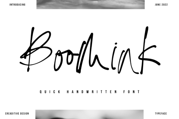 Boomink: A Graceful Script Font for Polished Branding