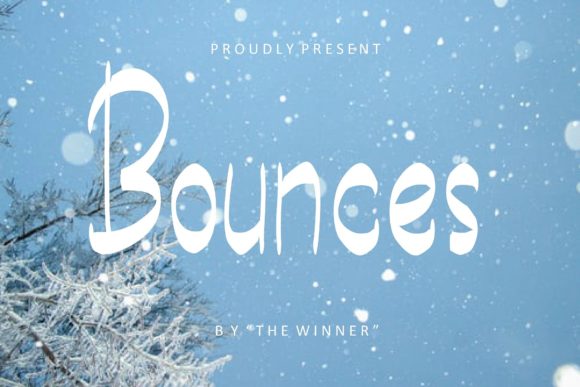 Bounces: A Script Font for Modern Web Design