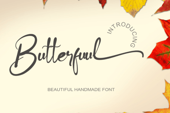 Butterfuul: A Sweet Script Font for Handmade Brands
