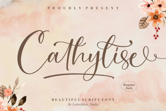 Cathylise: A Beautiful Script Font for Web Design