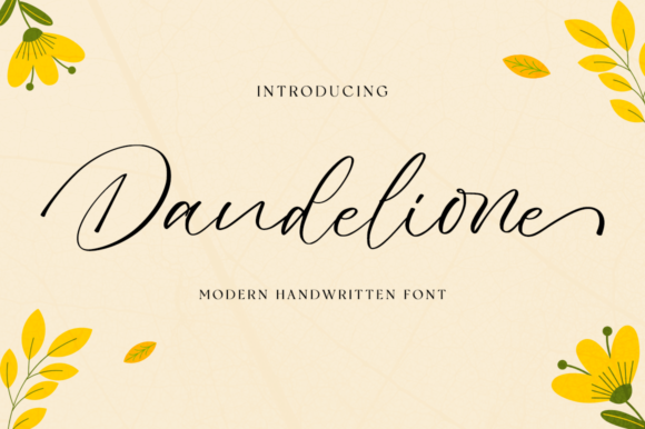 Dandelione Review: A Script Font for Authentic Branding