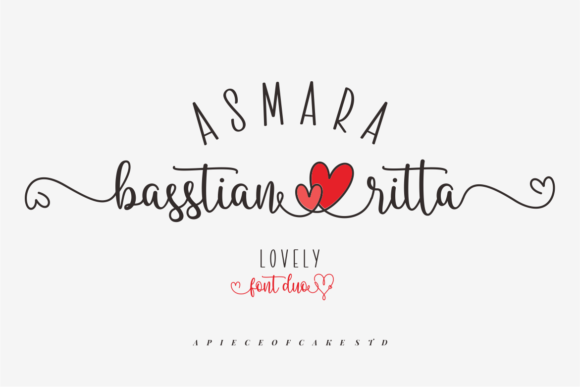 Designing with Asmara Basstian Ritta Font