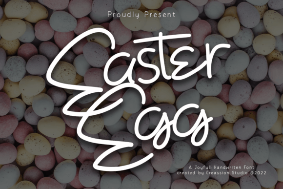 EasterEgg: A Handwritten Typeface for Editorial Charm