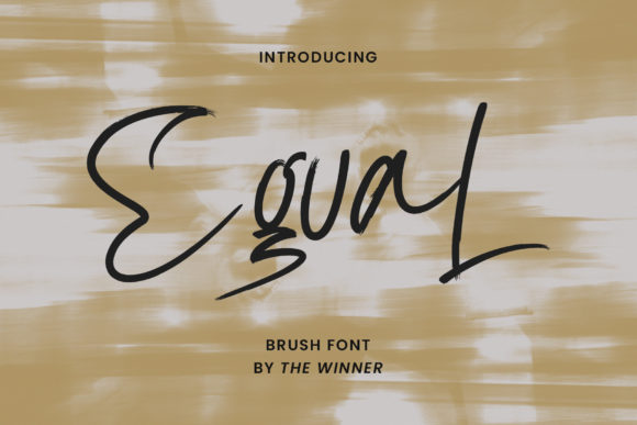Egual Font Review: A Brushed Script for Modern Web Design