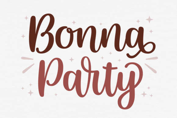 Elevate Your Brand with the Bonna Party Typeface