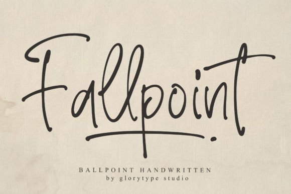 Fallpoint: The Perfect Handwritten Font for Crafters