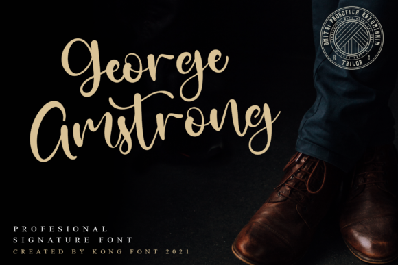 George Amstrong Font Review: A Playful Script for Branding
