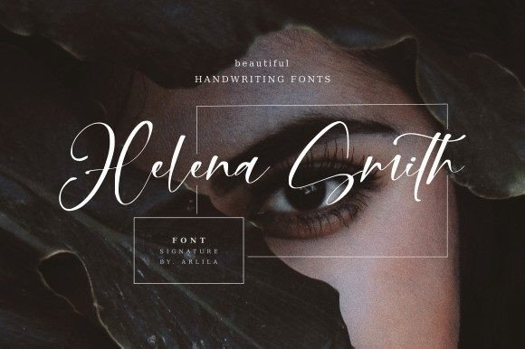 Helena Smith: The Script Font That Elevates Your Brand
