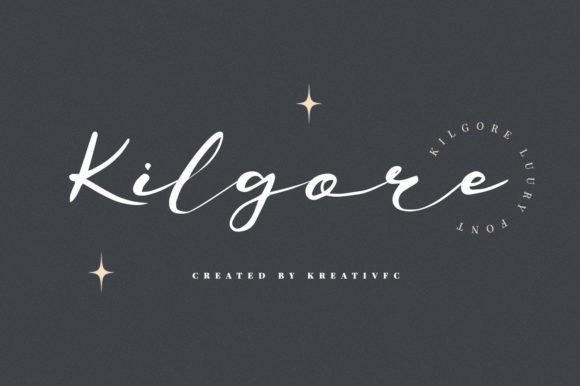 Kilgore: A Premium Script Font for Modern Web Design