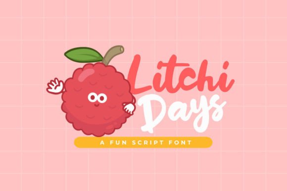 Litchi Days Font: A Playful Script for Bold Marketing