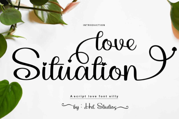 Love Situation: A Handwritten Script Font for Web Headers