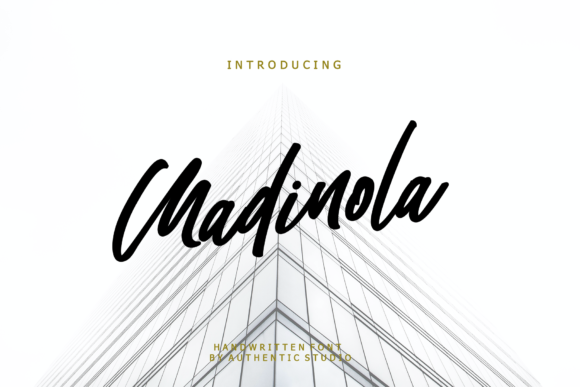 Madinola: The Script Font That Elevates Campaign Visuals