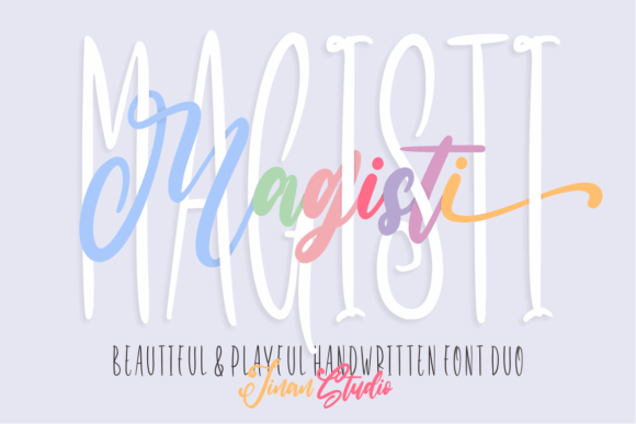 Magisti Duo: A Romantic Typeface for Modern Branding