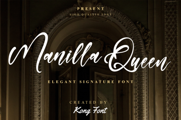 Manilla Queen: The Playful Script Font for Scroll-Stopping Designs