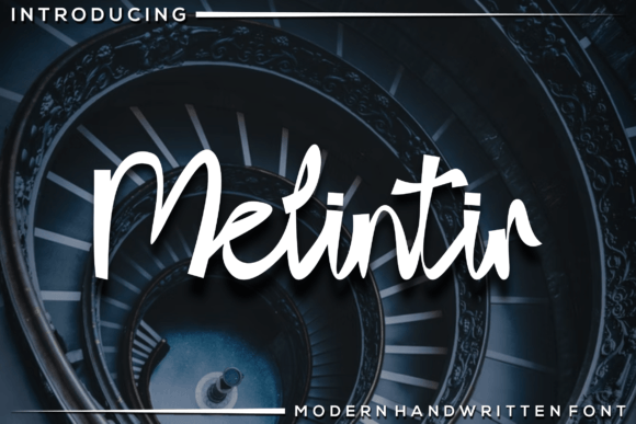 Melintir: A Romantic Script Font for Handmade Brands