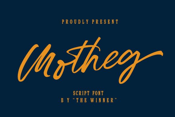 Motheg Font Review: A Chic Script for Modern Branding
