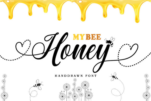 My Bee Honey: A Sweet Script for Authentic Branding