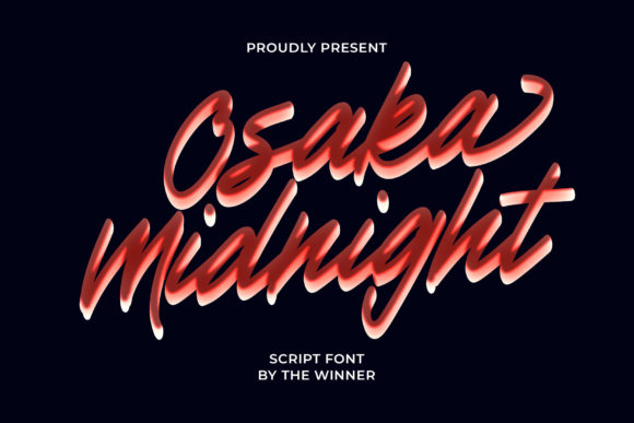 Osaka Midnight Font Review for Web Designers