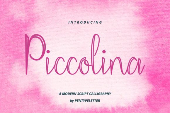 Piccolina Review: A Playful Script for Modern Branding