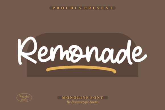 Remonade: A Versatile Script Font for Handmade Brands
