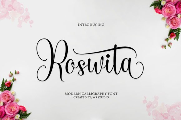Roswita: A Sweet Handwritten Font for Branding