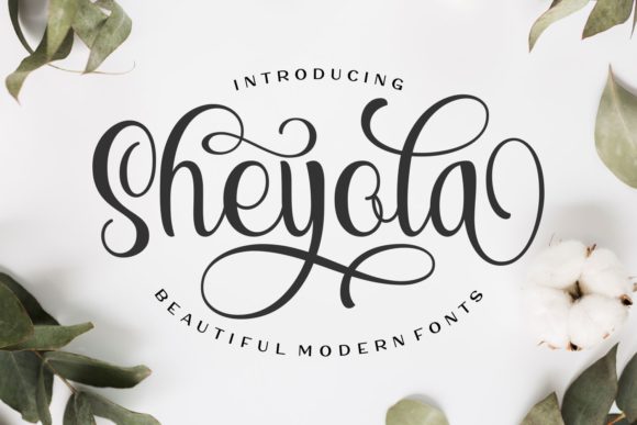 Sheyola: The Chic Script Font for Handmade Brands
