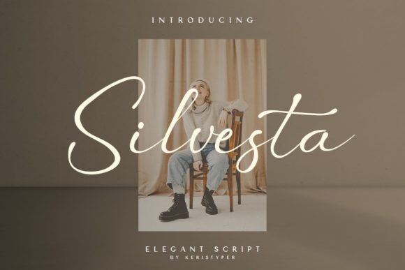 Silvesta Font Review: A Whimsical Script for Luxury Brands