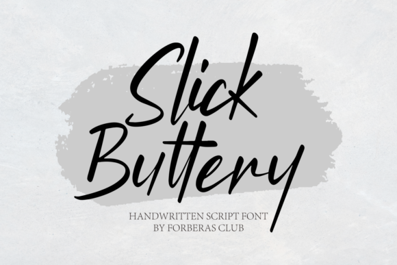 Slick Buttery Font: A Polished Script for Small Business Branding