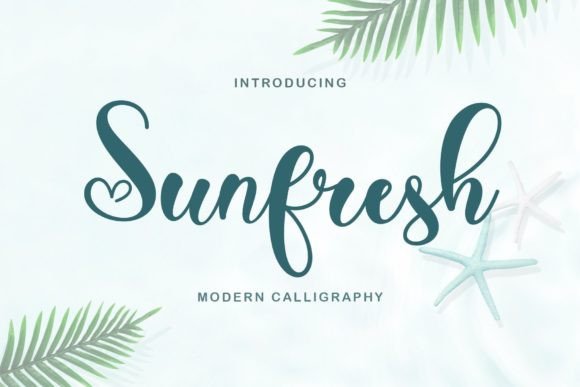 Sunfresh: A Vibrant Script Font for Modern Web Design